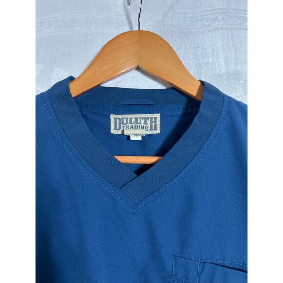 Duluth Jacket Medium Navy Blue Pullover Windbreaker Golf Outdoors - Picture 6 of 11